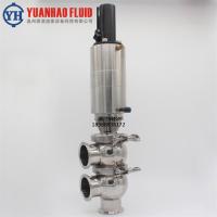 源浩生产两位三通快装换向阀 F型气动不锈钢换向阀