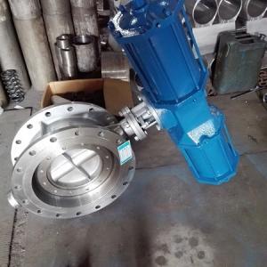 吉汇阀门销售气动法兰蝶阀