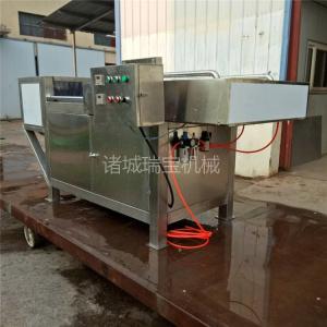 供应诸城瑞宝冷冻油脂切片机 QP-600型低温冻肉切片机