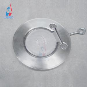 现货H74-16P不锈钢薄型对夹旋启止回阀 逆止阀