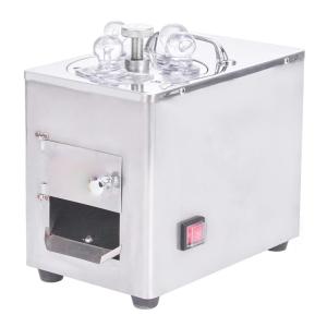 不锈钢小型中药材切片机人参玛卡参茸切药机药房西洋参切碎机商用