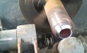 螺旋地桩加热缩口设备-地桩头部加热电炉