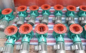 定制星型卸料器手动卸料器自动卸料器犁式卸料器