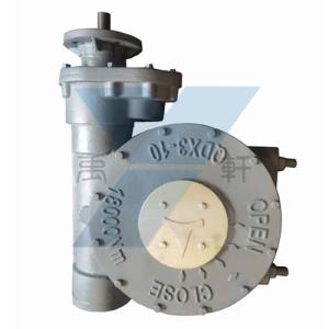 QDX3-D系列二级传动比减速箱,蝶阀手动装置