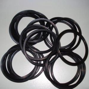 VITON氟胶O型圈硬度邵氏FKM50氟胶黑色水磨密封圈FPM