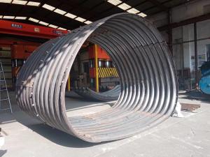 热镀锌钢波纹管 波形380*140金属波纹管涵