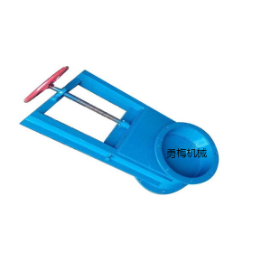 普钢手动螺旋刀型闸阀