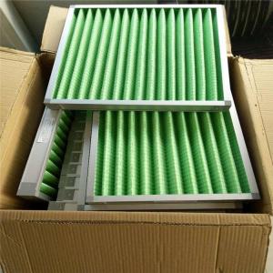 镀锌框板式初效过滤器泽浩热销g4龙骨架板式过滤器