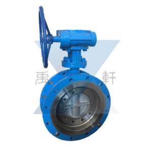 D343H-25C-DN400涡轮蝶阀,手动蜗轮箱配件